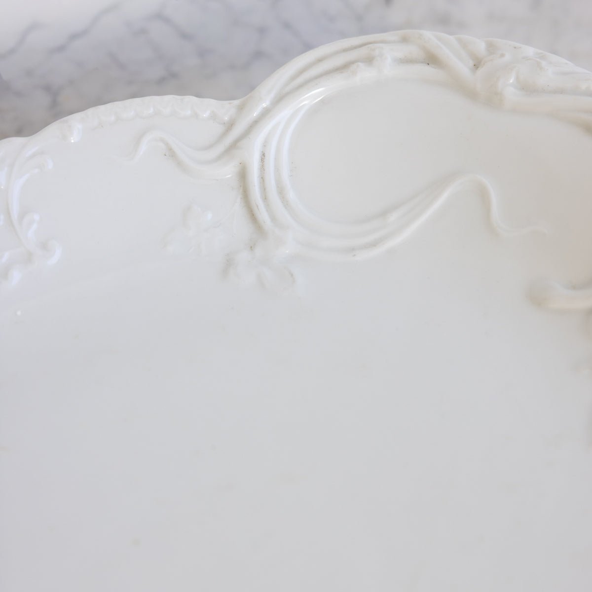 Vintage Porcelain Platter - elsie green - the french kitchen