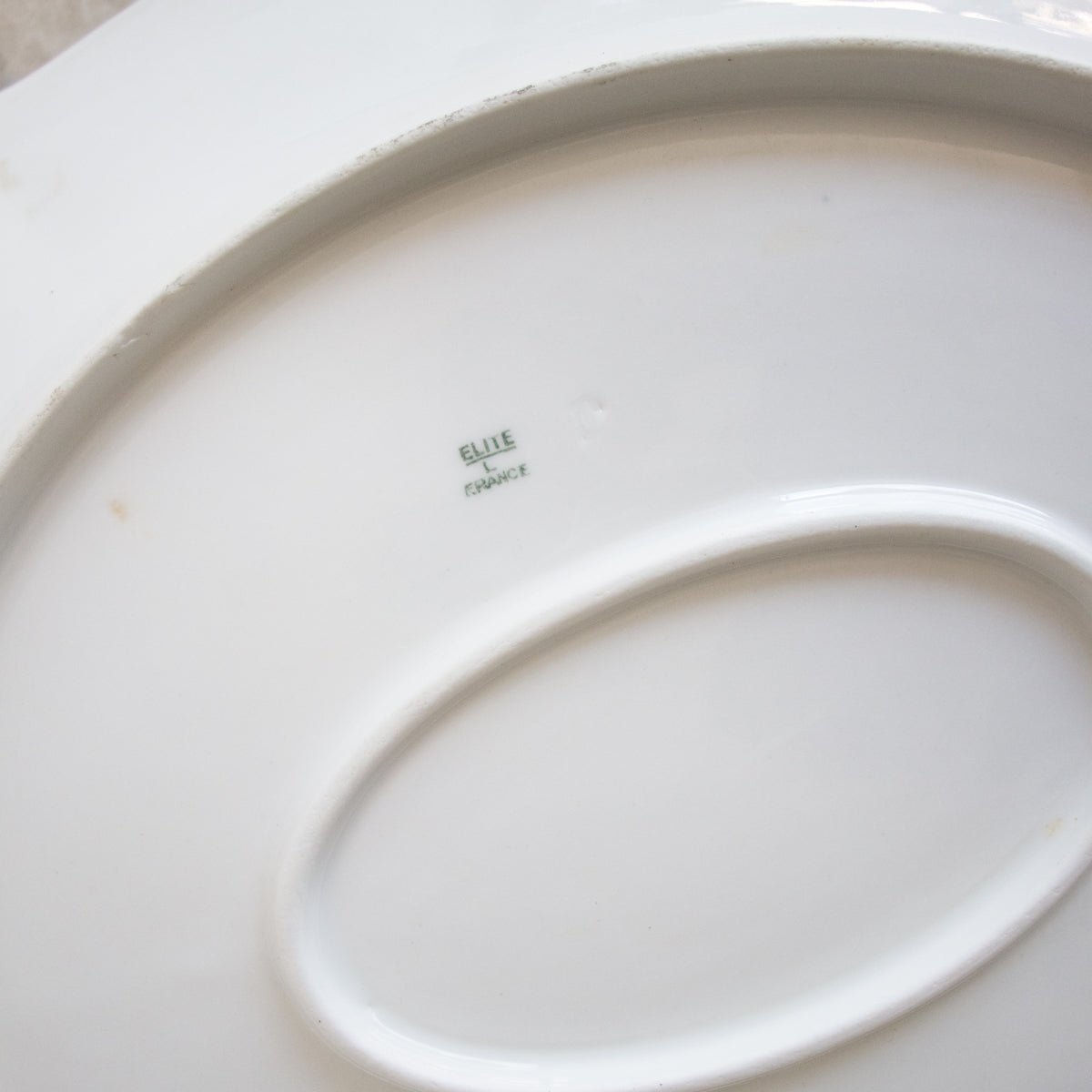 Vintage Porcelain Platter - elsie green - The French Kitchen