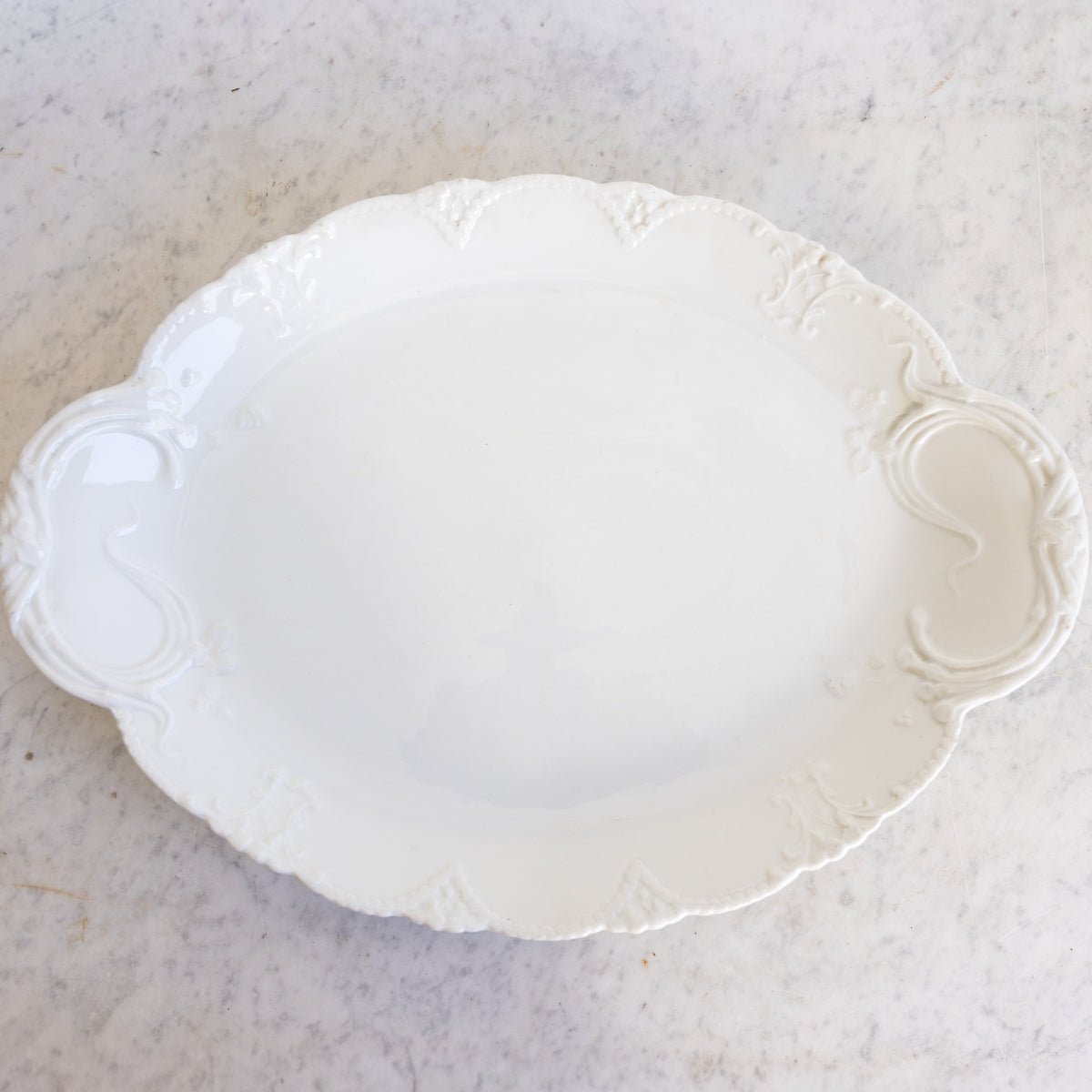 Vintage Porcelain Platter - elsie green - the french kitchen