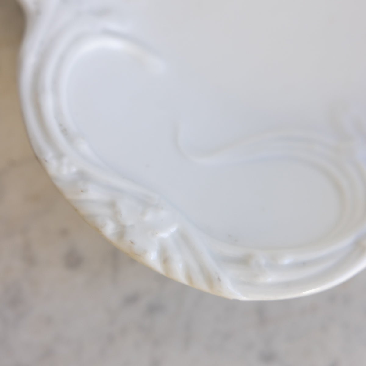 Vintage Porcelain Platter - elsie green - the french kitchen