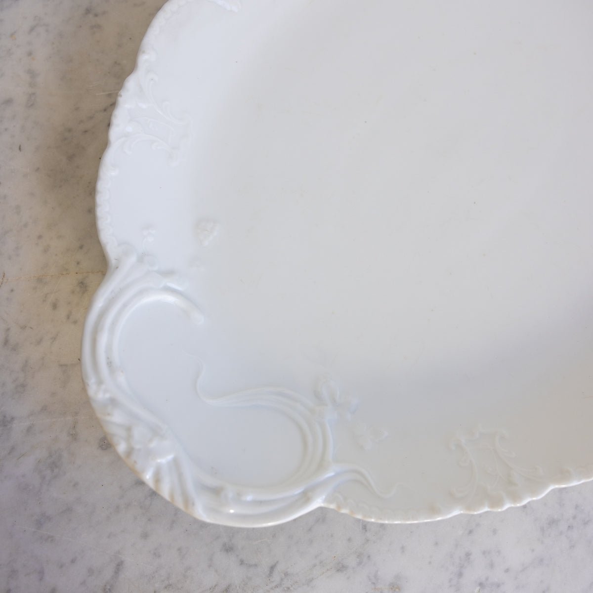 Vintage Porcelain Platter - elsie green - the french kitchen