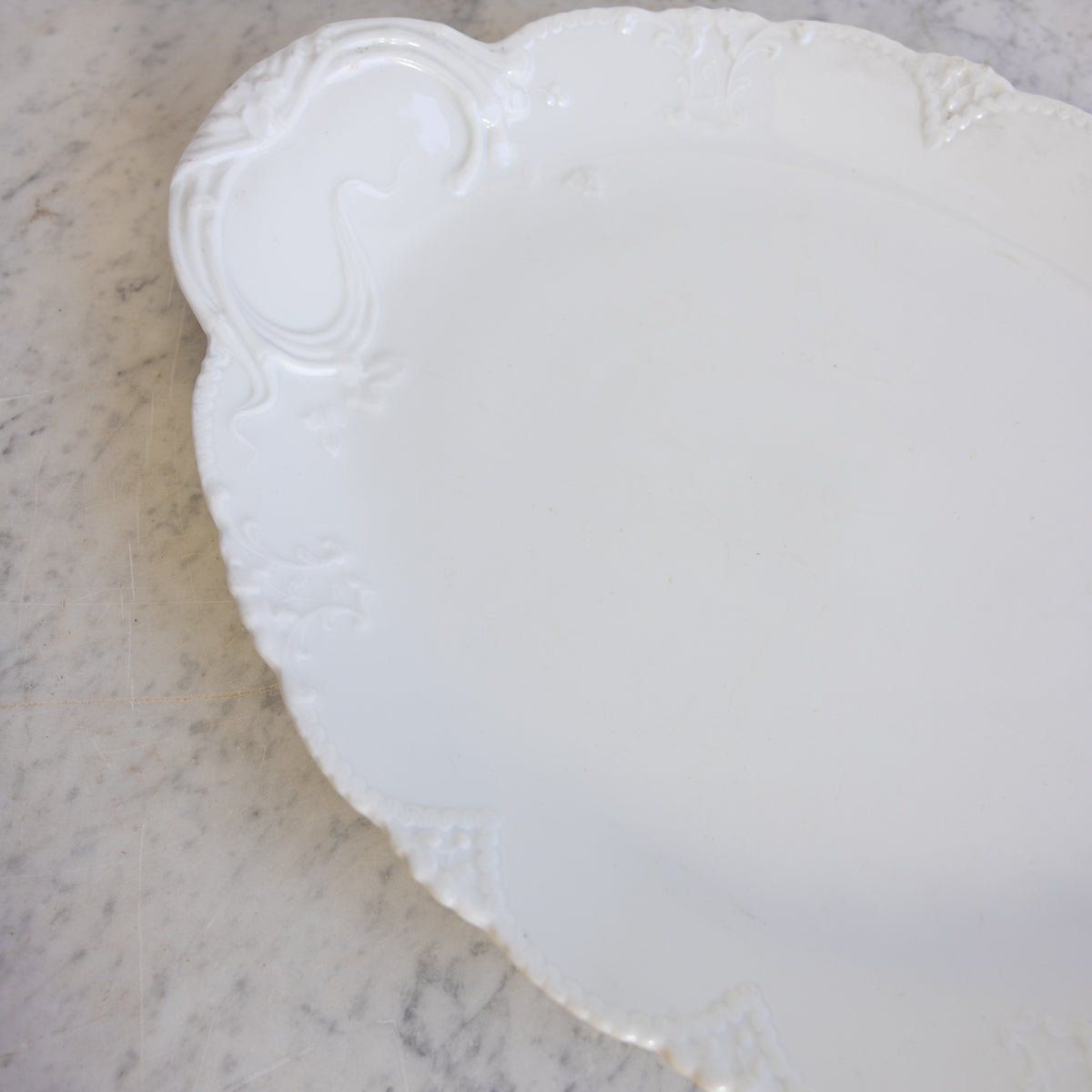 Vintage Porcelain Platter - elsie green - the french kitchen