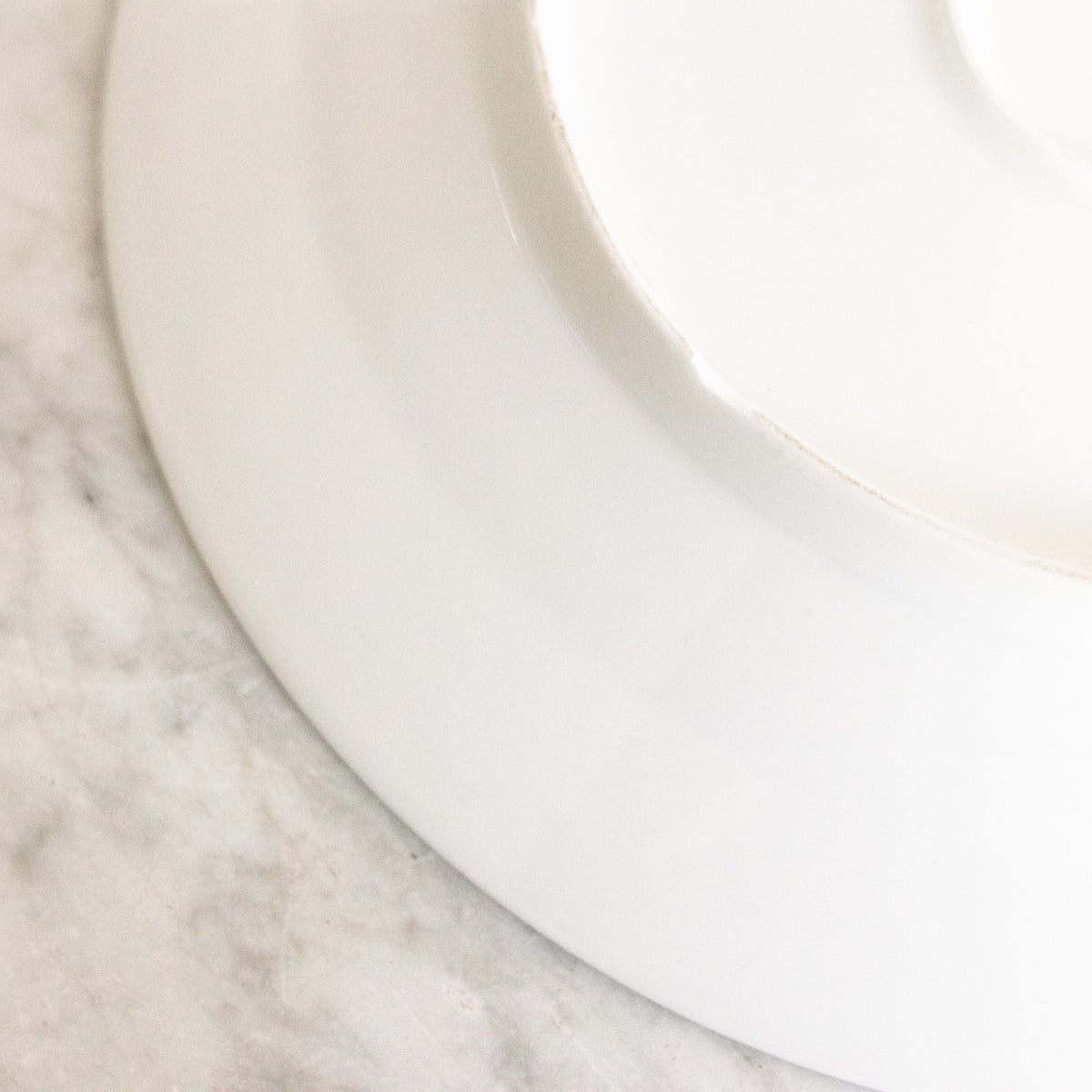 Vintage Porcelain Platter with Silver Tart Server - elsie green - The French Kitchen