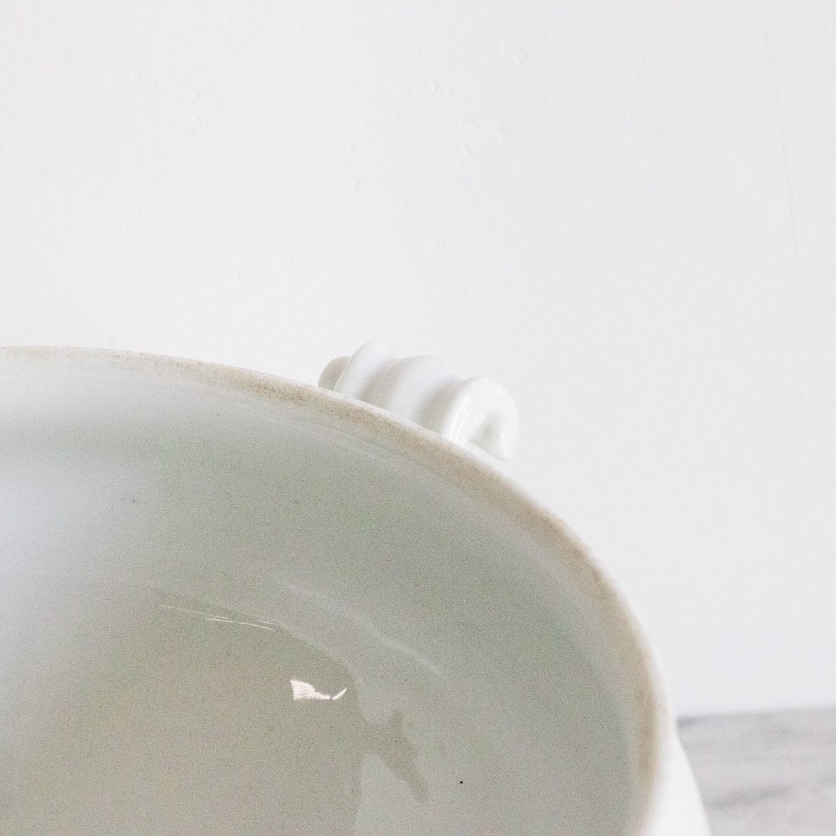 Vintage Porcelain Tureen with Ladle - elsie green - The French Kitchen
