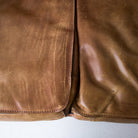 Vintage Roche Bobois Leather Loveseat - elsie green - furniture