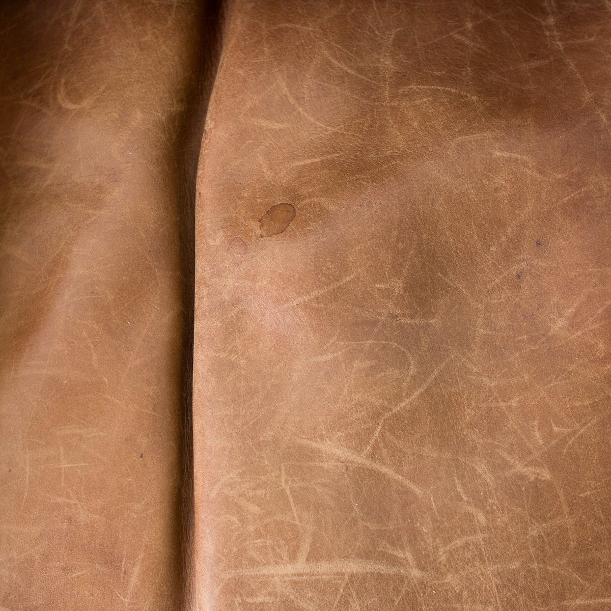 Vintage Roche Bobois Leather Loveseat - elsie green - furniture