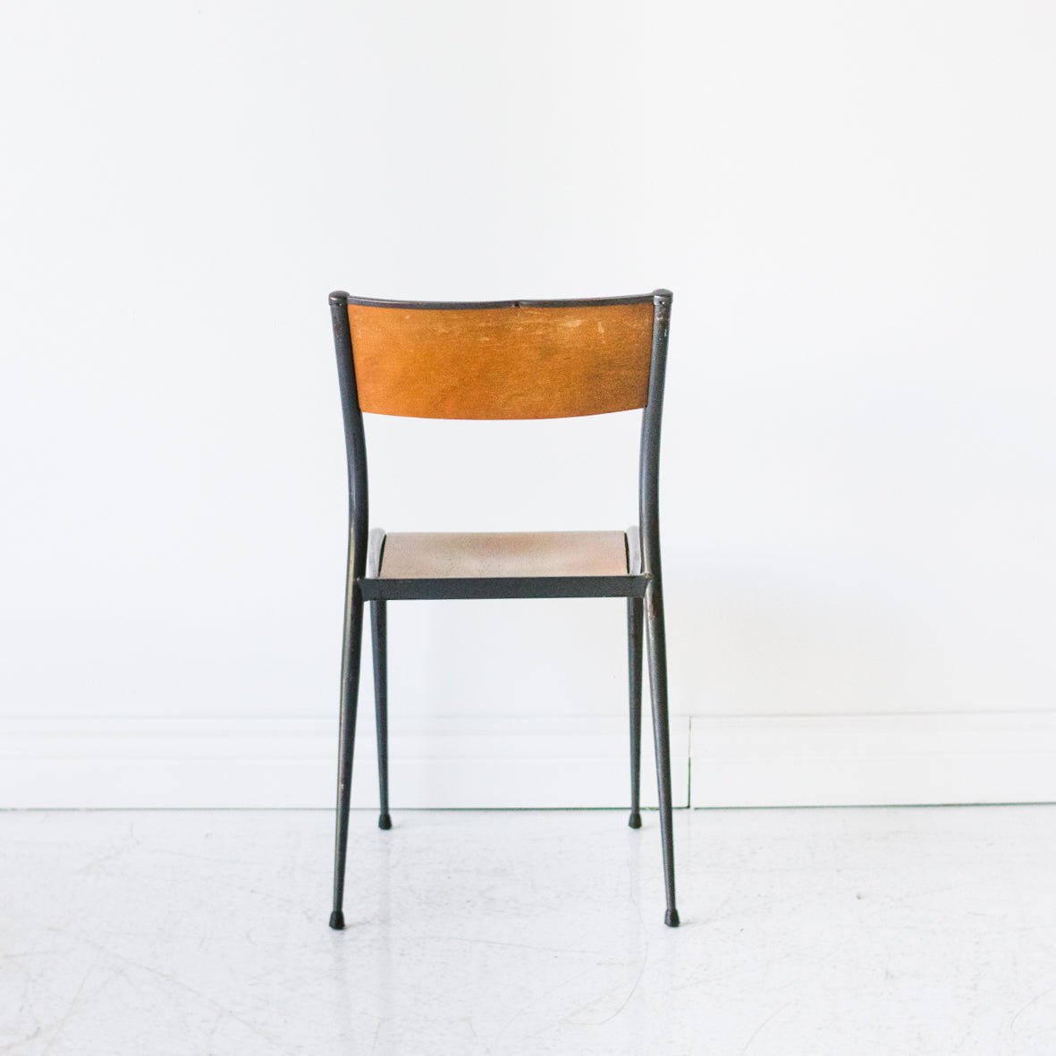 Vintage School Chair Eclectic Set of 4 - elsie green - Furniture