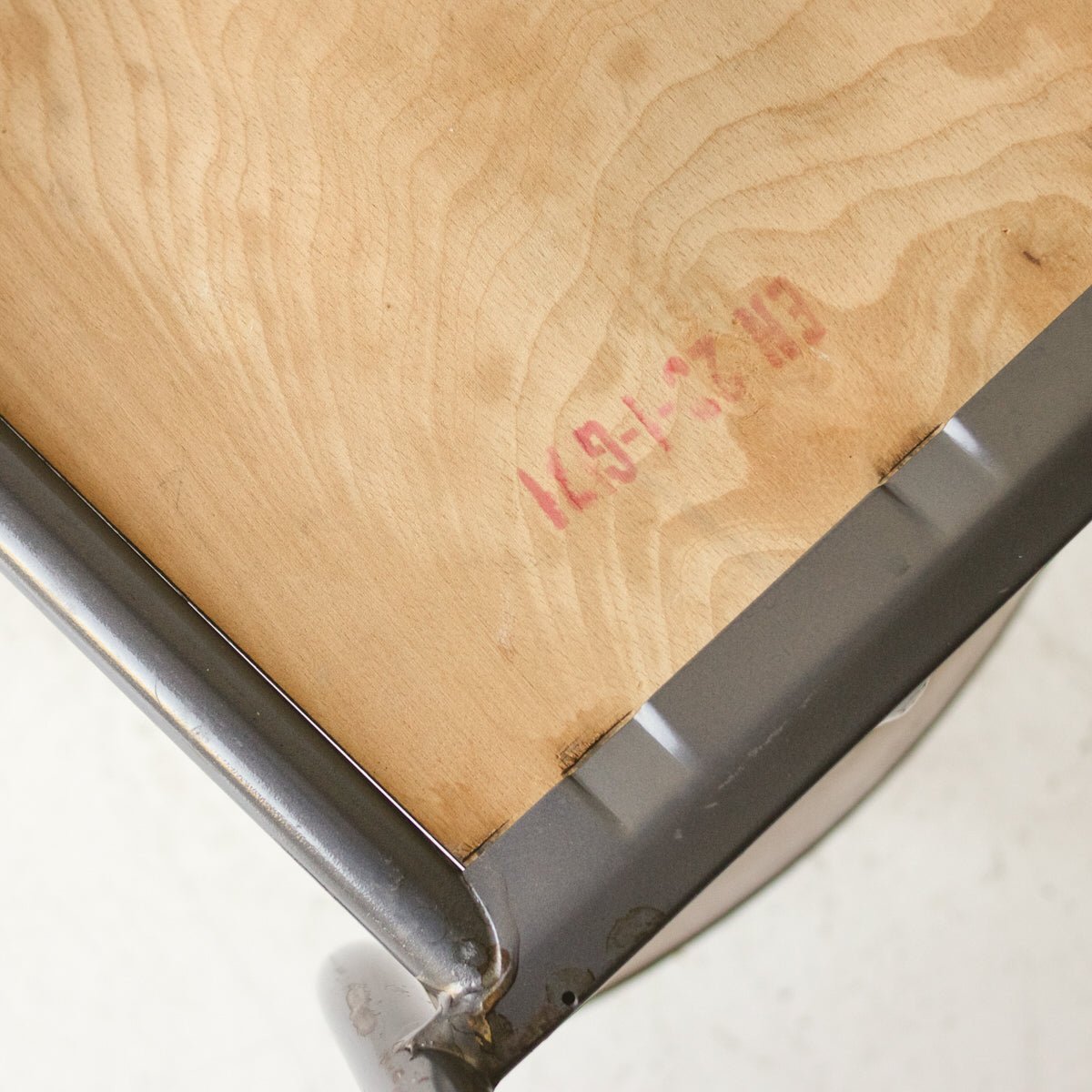 Vintage School Chair Eclectic Set of 4 - elsie green - Furniture