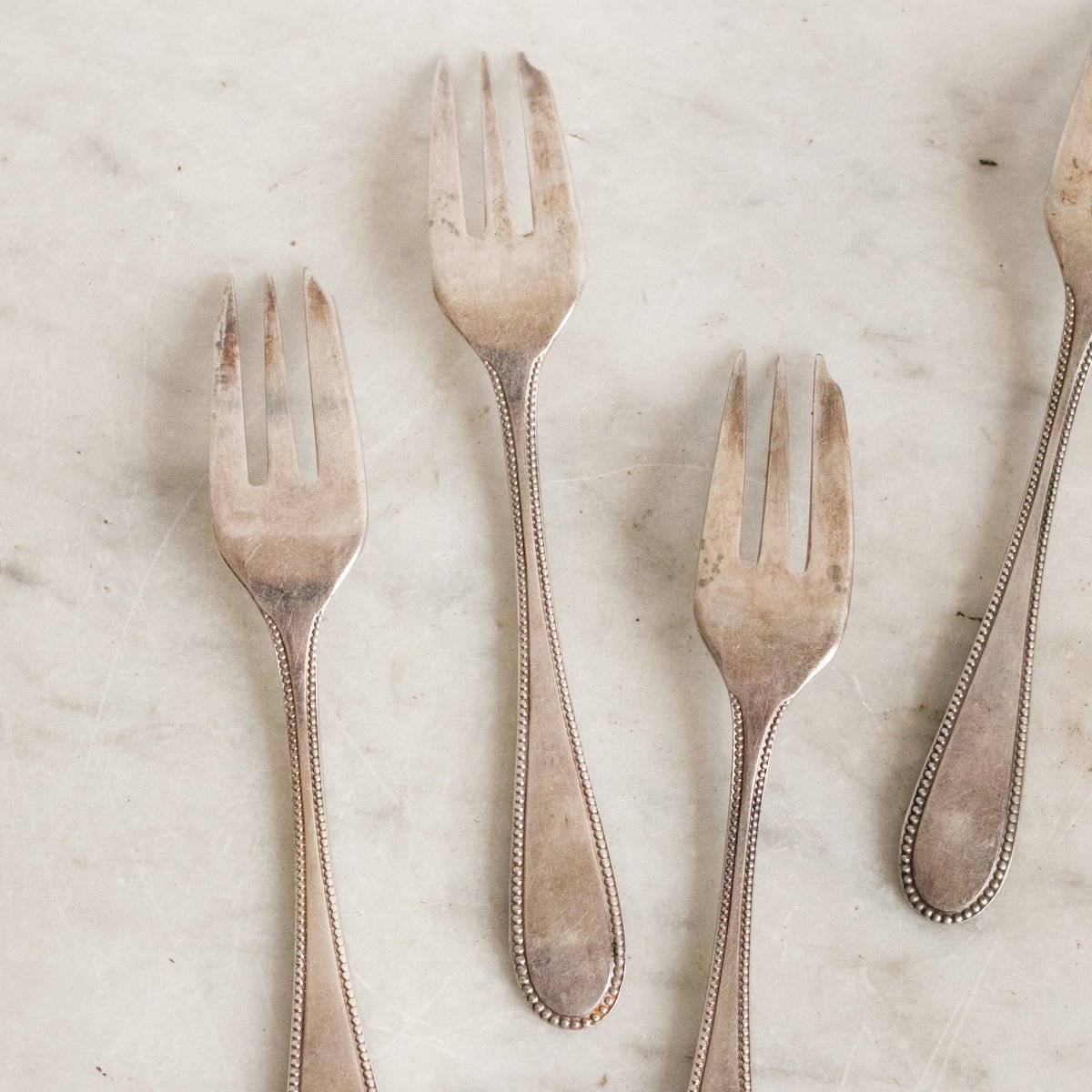 Vintage Seafood Fork Set Of 4 - elsie green - The French Kitchen