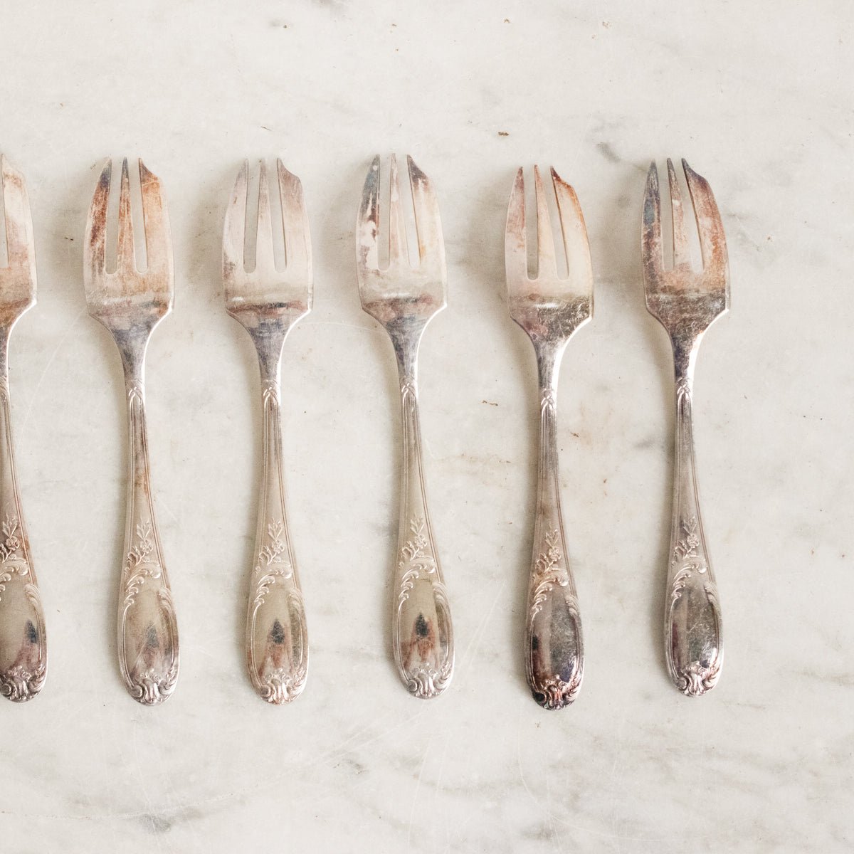 Vintage Seafood Fork, Set of 8 - elsie green - The French Kitchen