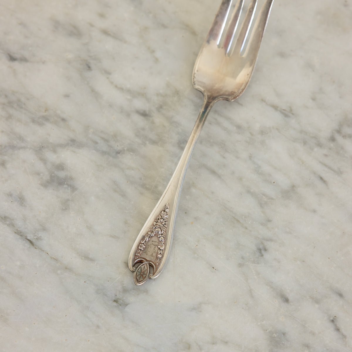 Vintage Serving Fork and Spoon | The Patrick Orbe Collection - elsie green - the french kitchen
