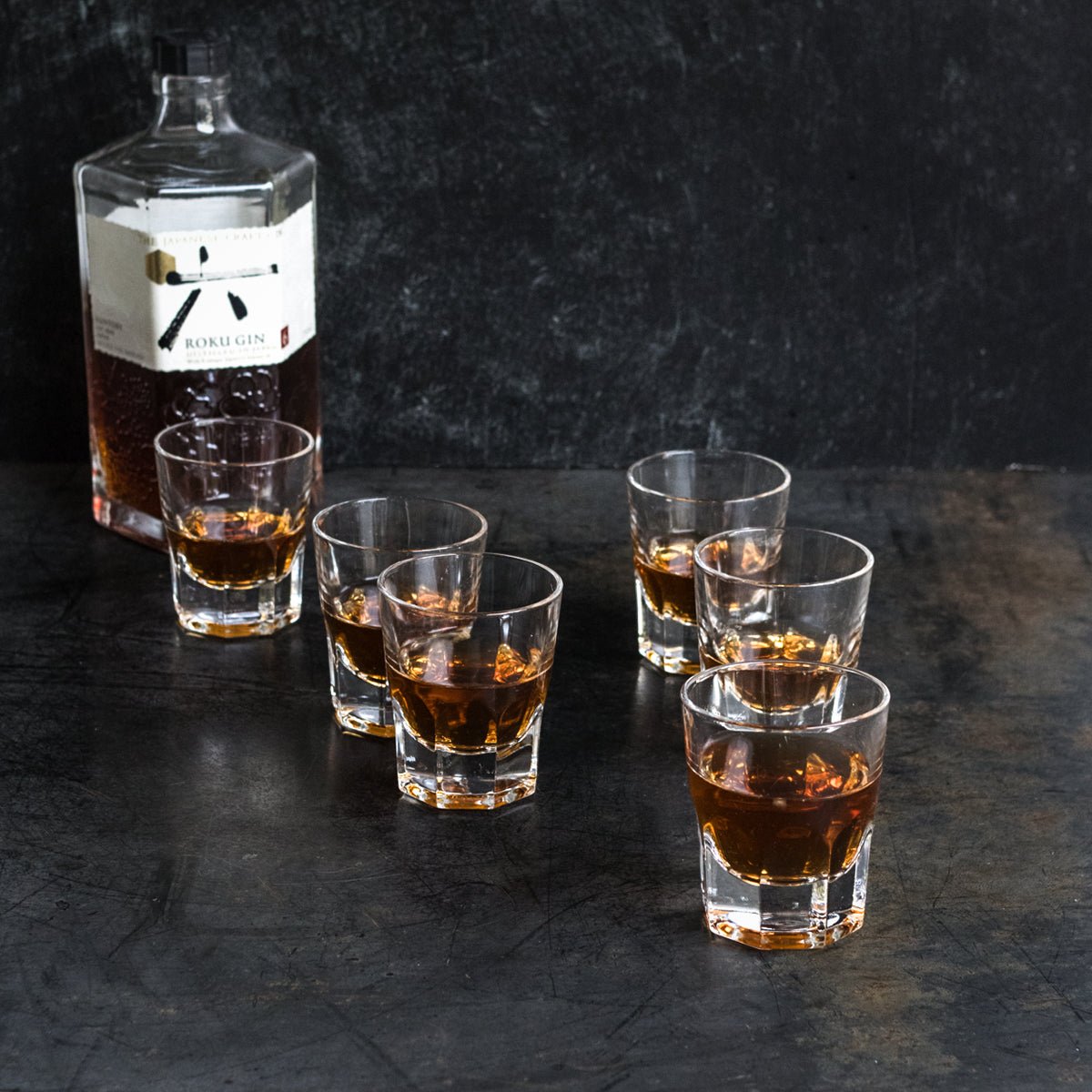 Vintage Shot Glass Matched Set Of 6 - elsie green - The French Kitchen