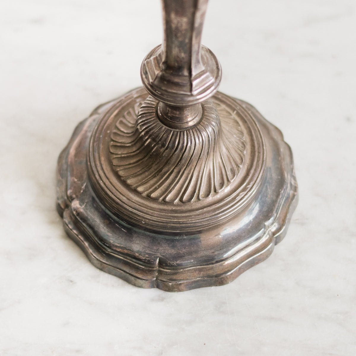 Vintage Silver Candlestick - elsie green - Decor