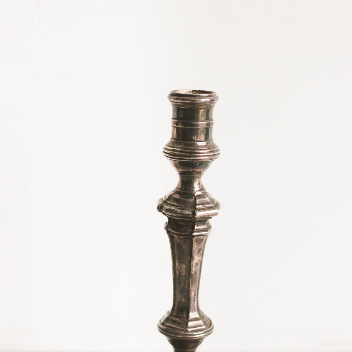 Vintage Silver Candlestick - elsie green - Decor