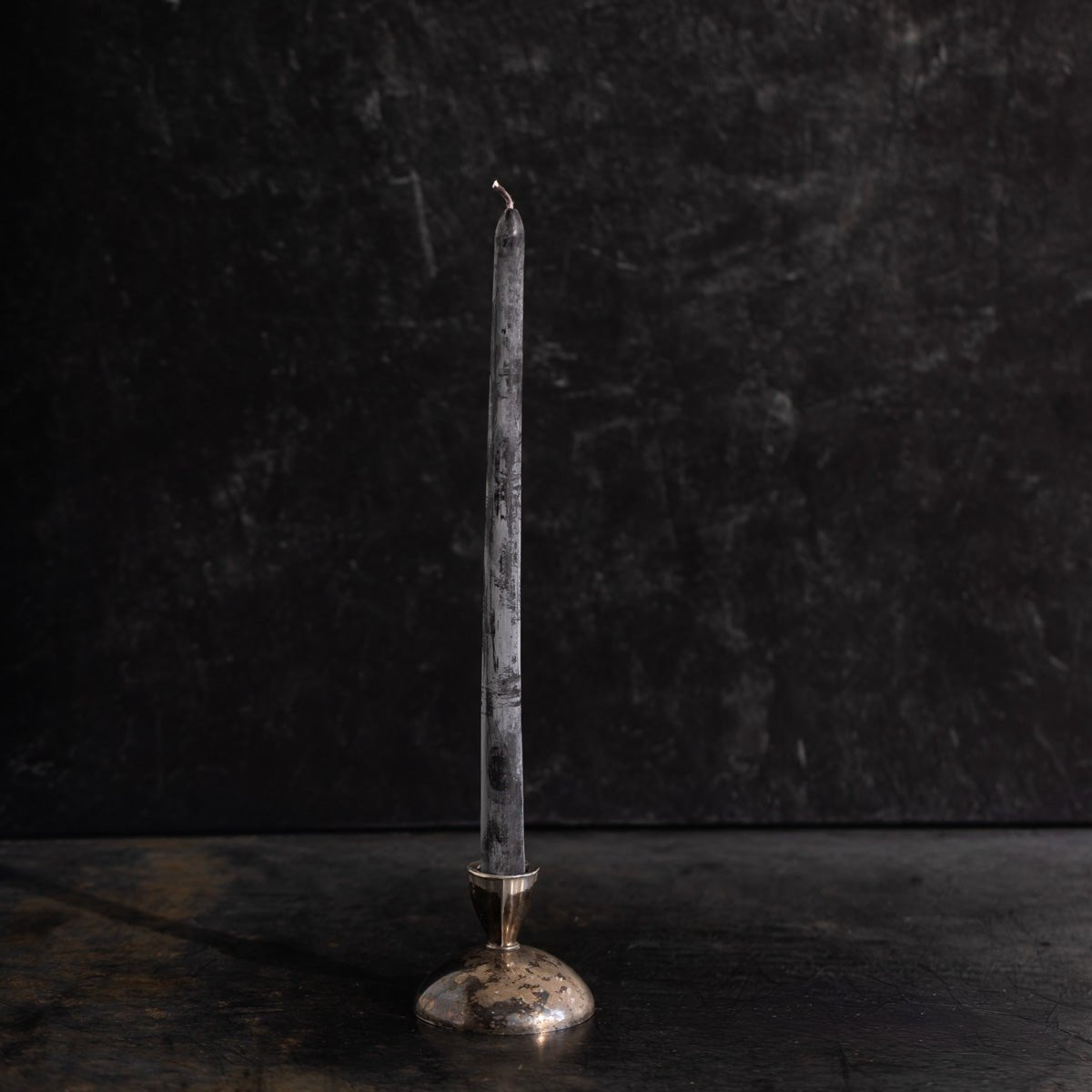 Vintage Silver Candlestick | The Patrick Orbe Collection - elsie green - decor