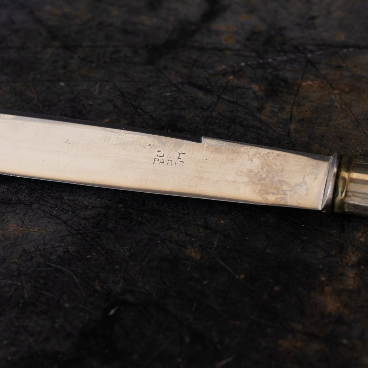 Vintage Silver Carving Set - elsie green - the french kitchen