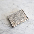 Vintage Silver Cigarette Box with Set of 9 Salt Spoons - elsie green - decor
