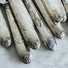 Vintage Silver Knife Set Of 10 - elsie green - The French Kitchen