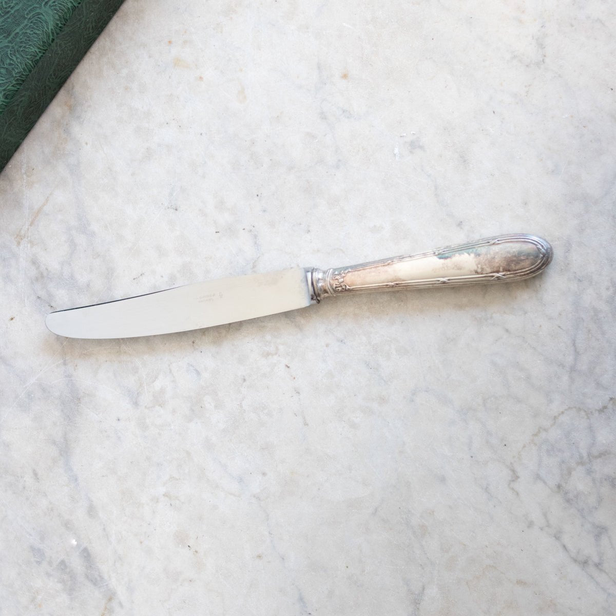 Vintage Silver Knife Set Of 12 - elsie green - The French Kitchen