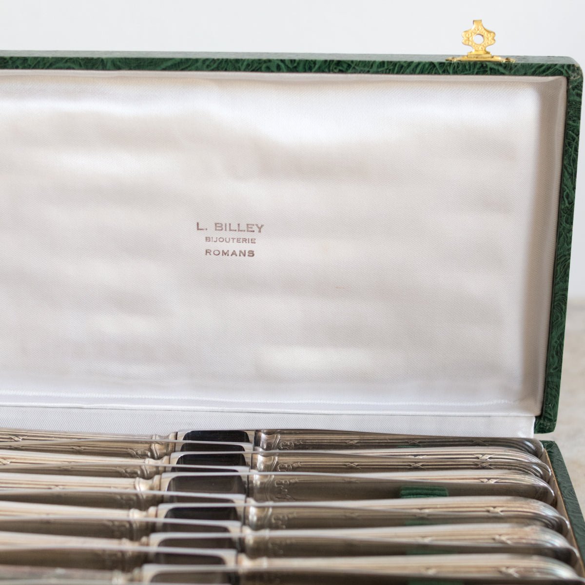Vintage Silver Knife Set Of 12 - elsie green - The French Kitchen