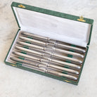 Vintage Silver Knife Set Of 12 - elsie green - The French Kitchen