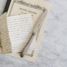 Vintage Silver Letter Opener - elsie green - decor
