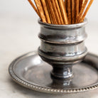 Vintage Silver Match Caddy - elsie green - decor