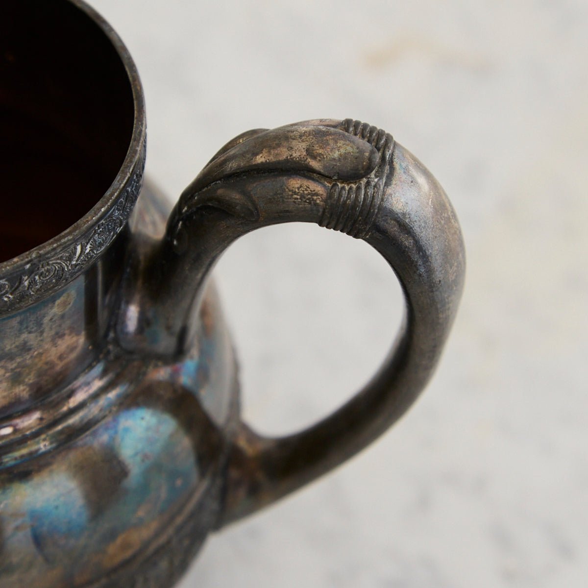 Vintage Silver Pitcher | The Patrick Orbe Collection - elsie green - the french kitchen