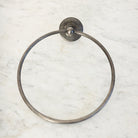Vintage Silver Plated Towel Ring - elsie green - decor