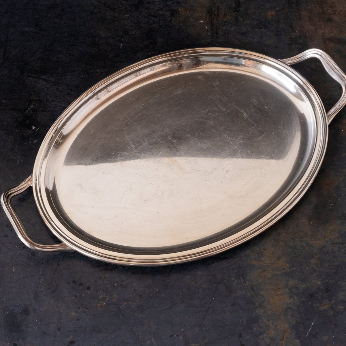 Vintage Silver Plated Tray - elsie green - the french kitchen