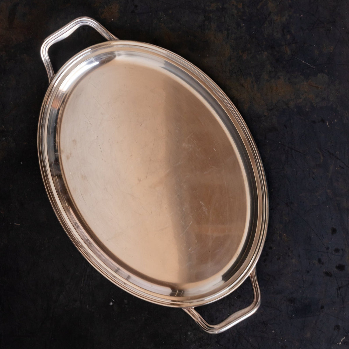 Vintage Silver Plated Tray - elsie green - the french kitchen