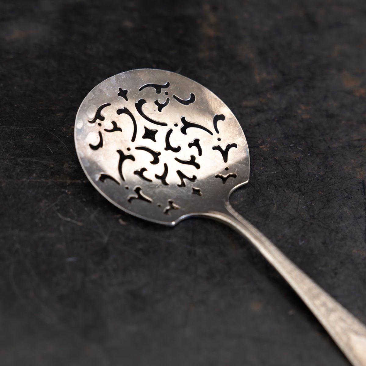 Vintage Silver Tomato Spoon | The Patrick Orbe Collection - elsie green - the french kitchen