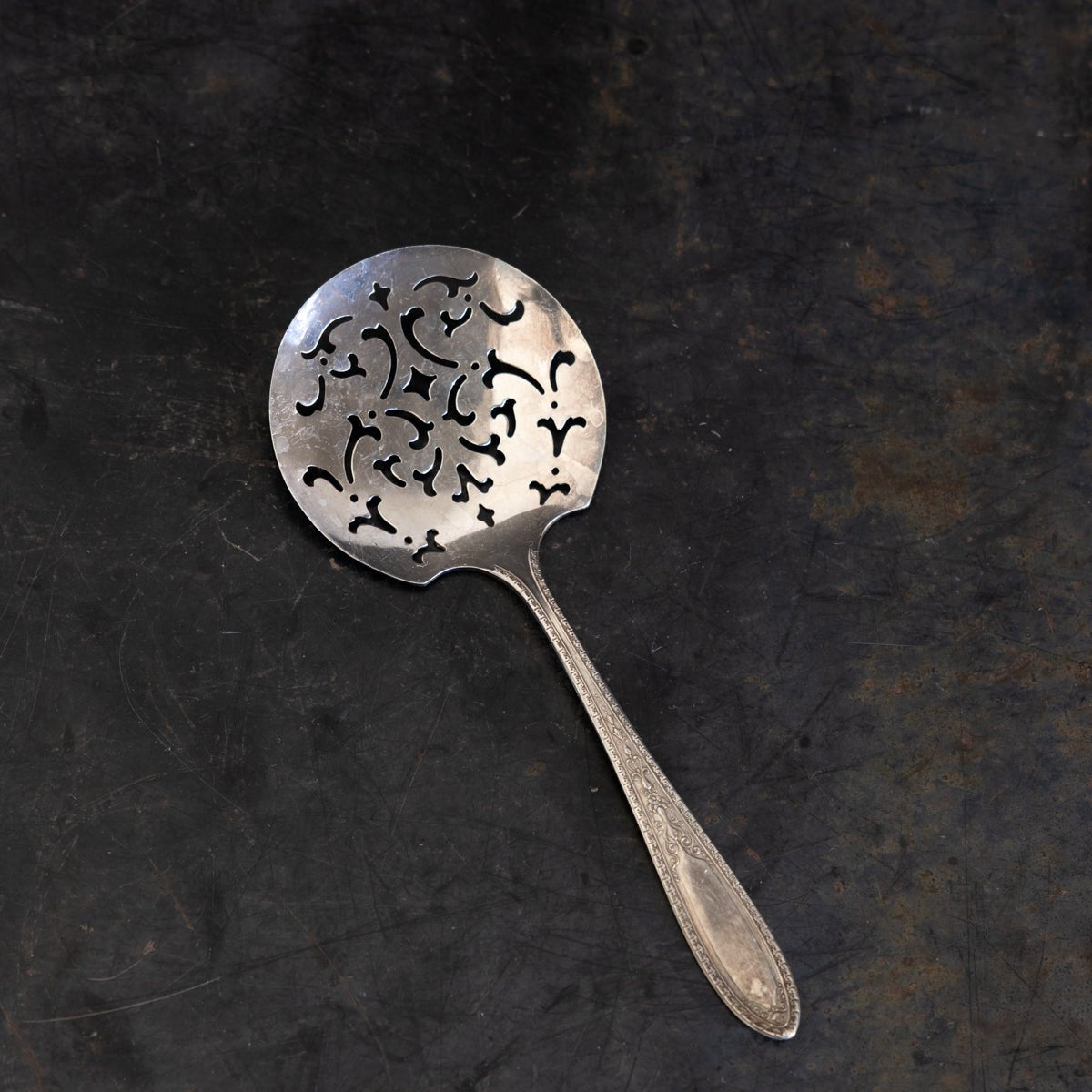 Vintage Silver Tomato Spoon | The Patrick Orbe Collection - elsie green - the french kitchen
