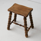 Vintage Spindle Stool - elsie green - furniture