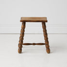 Vintage Spindle Stool - elsie green - furniture