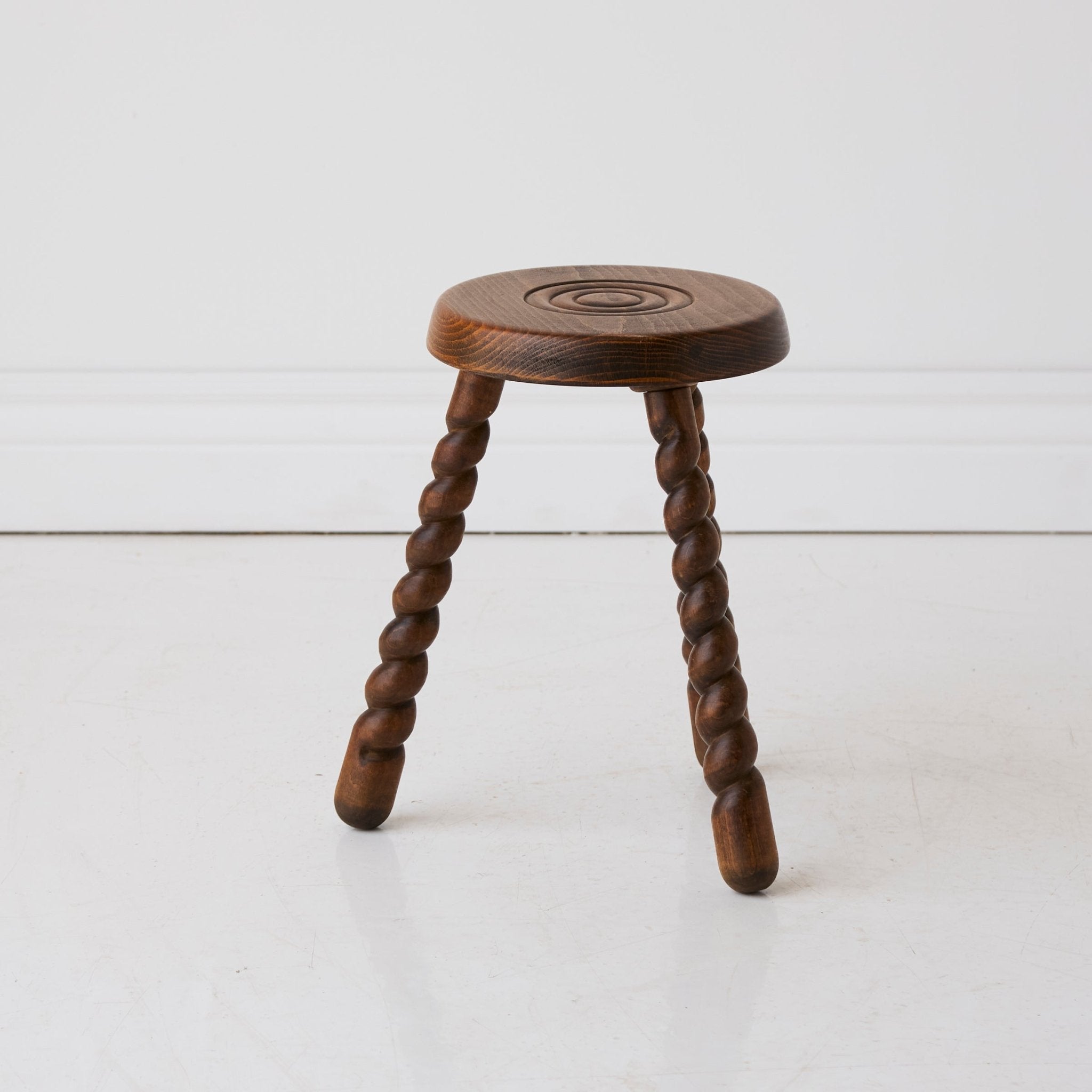Vintage Spindle Stool - elsie green - furniture