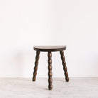 Vintage Spindle Stool - elsie green - furniture