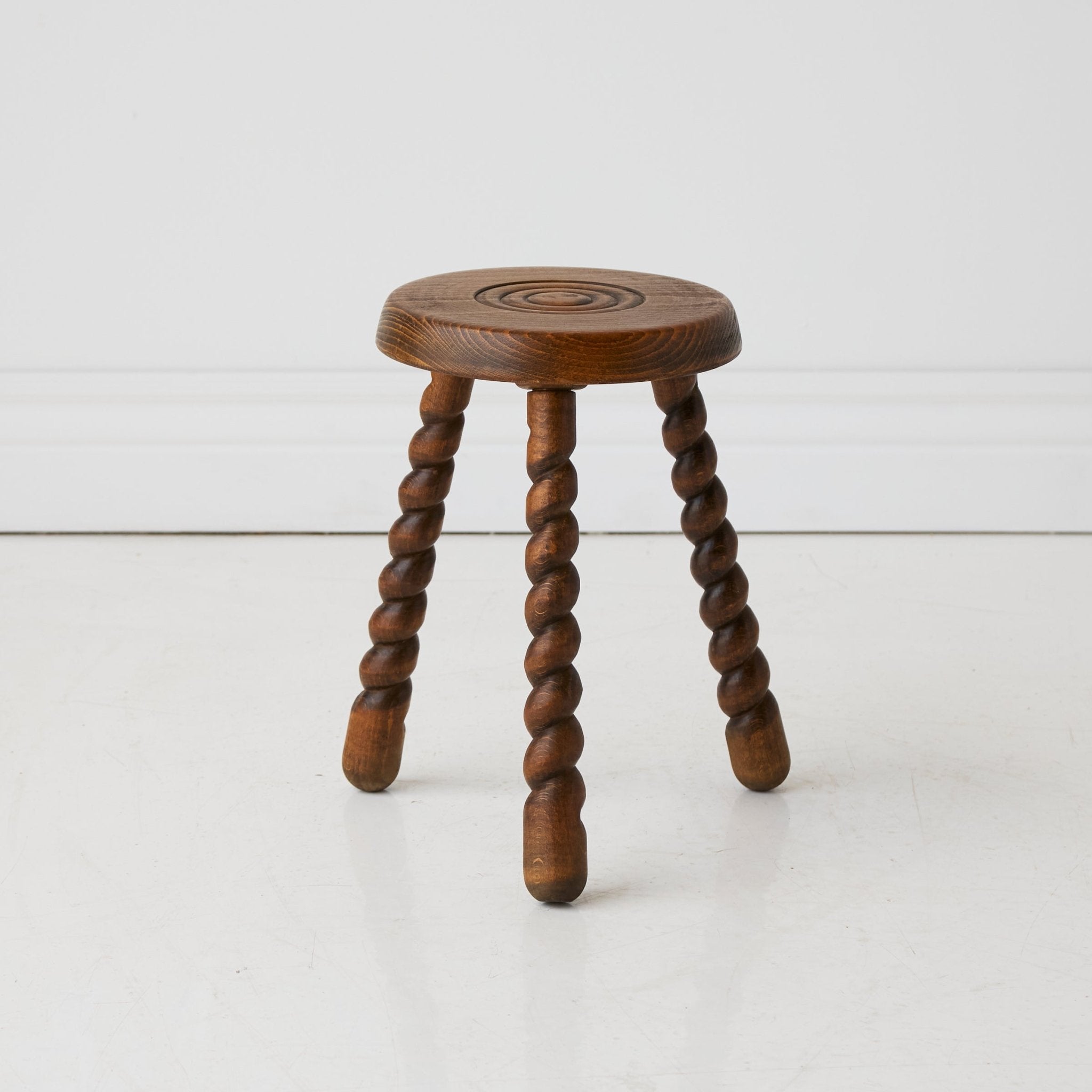 Vintage Spindle Stool - elsie green - furniture