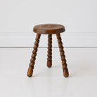 Vintage Spindle Stool - elsie green - furniture