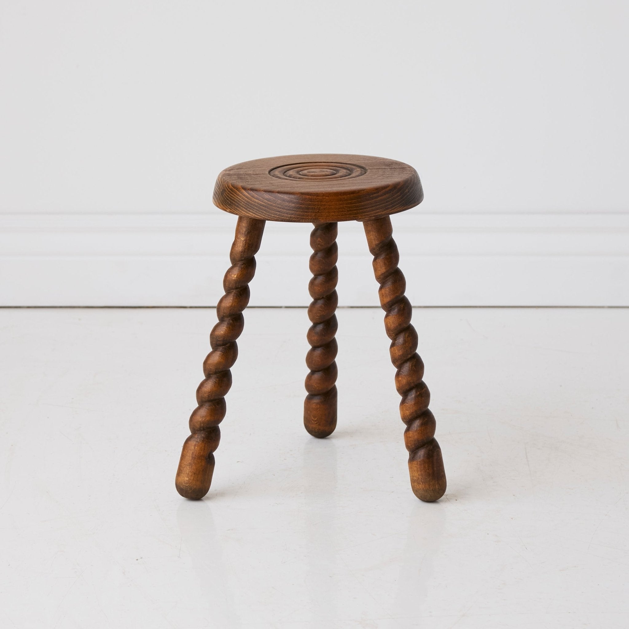 Vintage Spindle Stool - elsie green - furniture