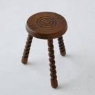Vintage Spindle Stool - elsie green - furniture