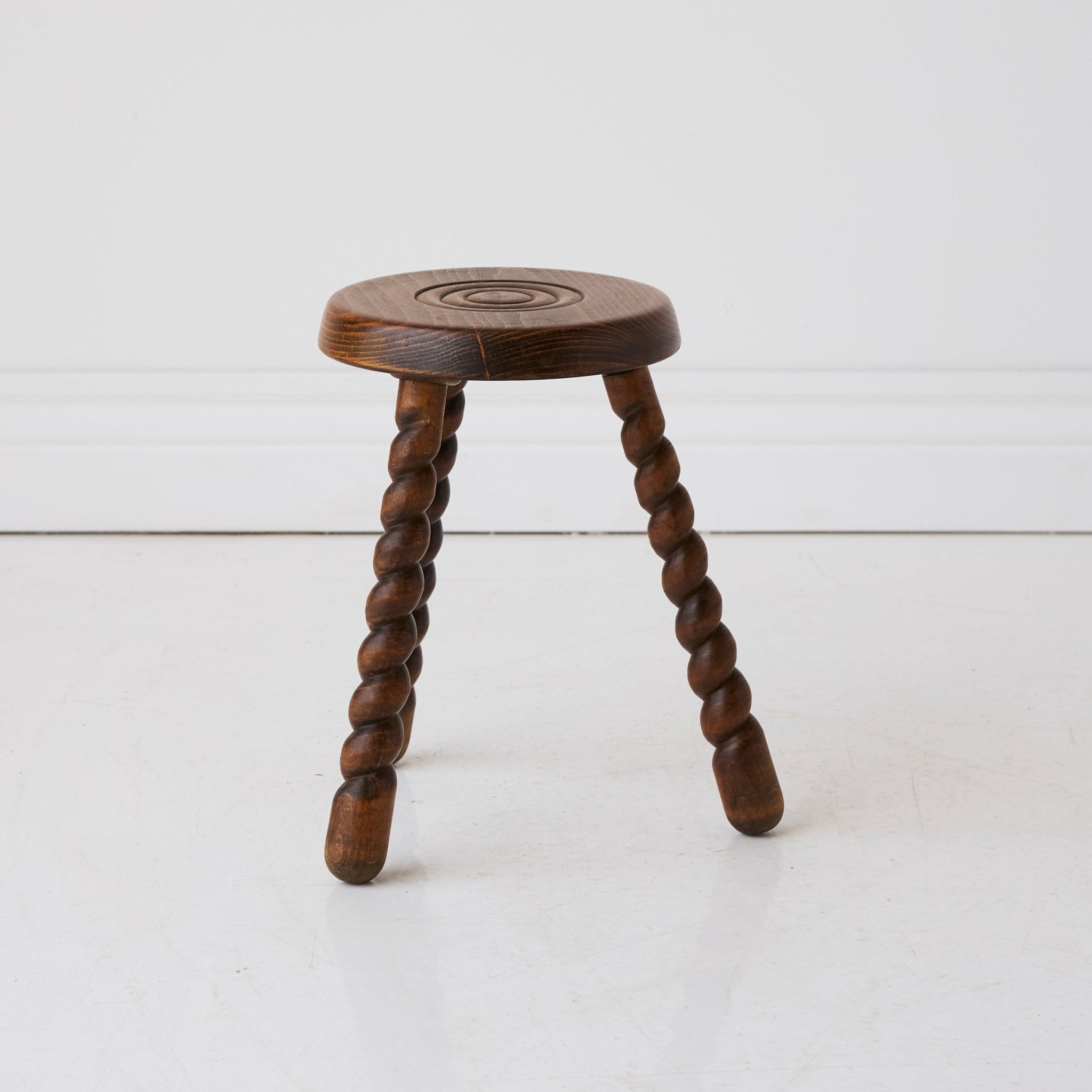 Vintage Spindle Stool - elsie green - furniture