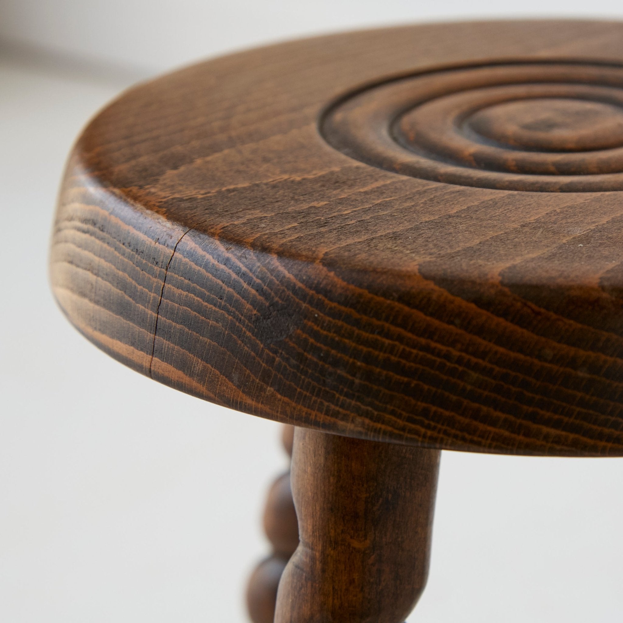 Vintage Spindle Stool - elsie green - furniture