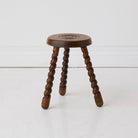 Vintage Spindle Stool - elsie green - furniture