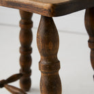 Vintage Spindle Stool - elsie green - furniture