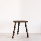 Vintage Spindle Stool - elsie green - furniture