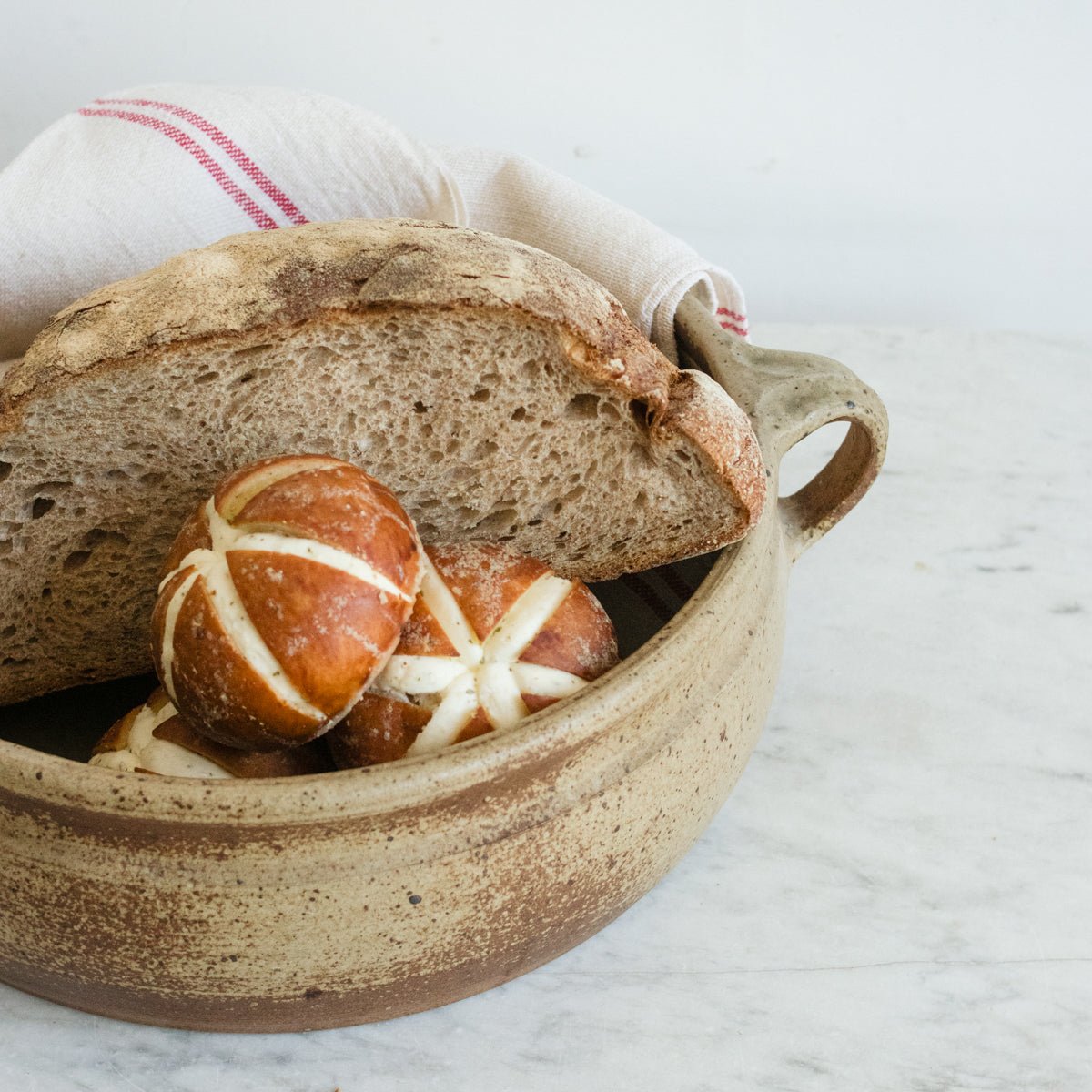 Vintage Stoneware Baker - elsie green - the french kitchen