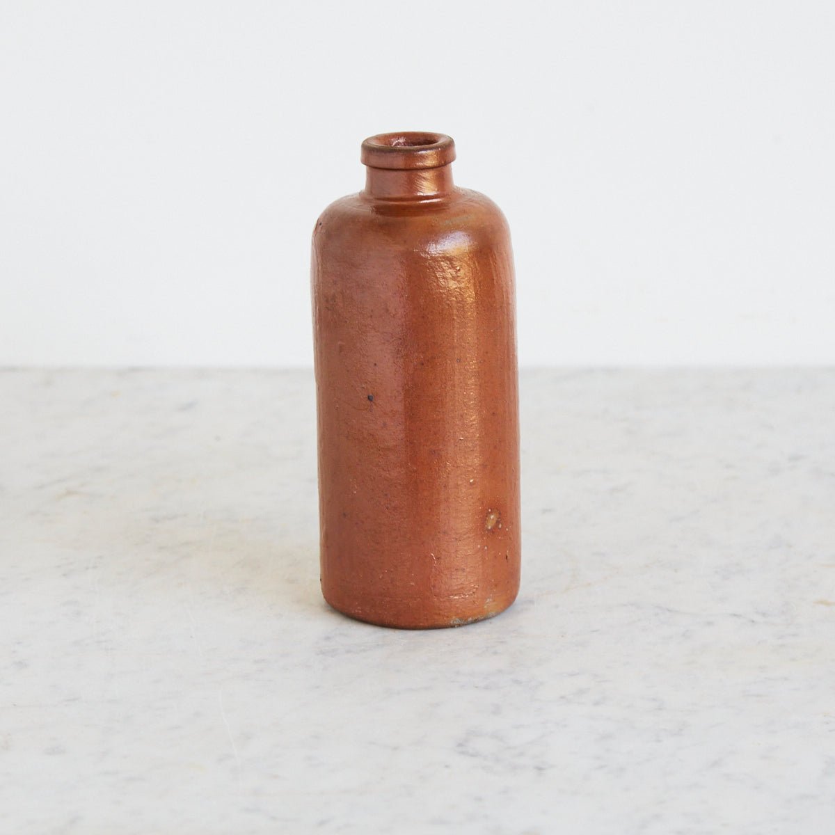 Vintage Stoneware Bottle | Brown - elsie green - the french kitchen