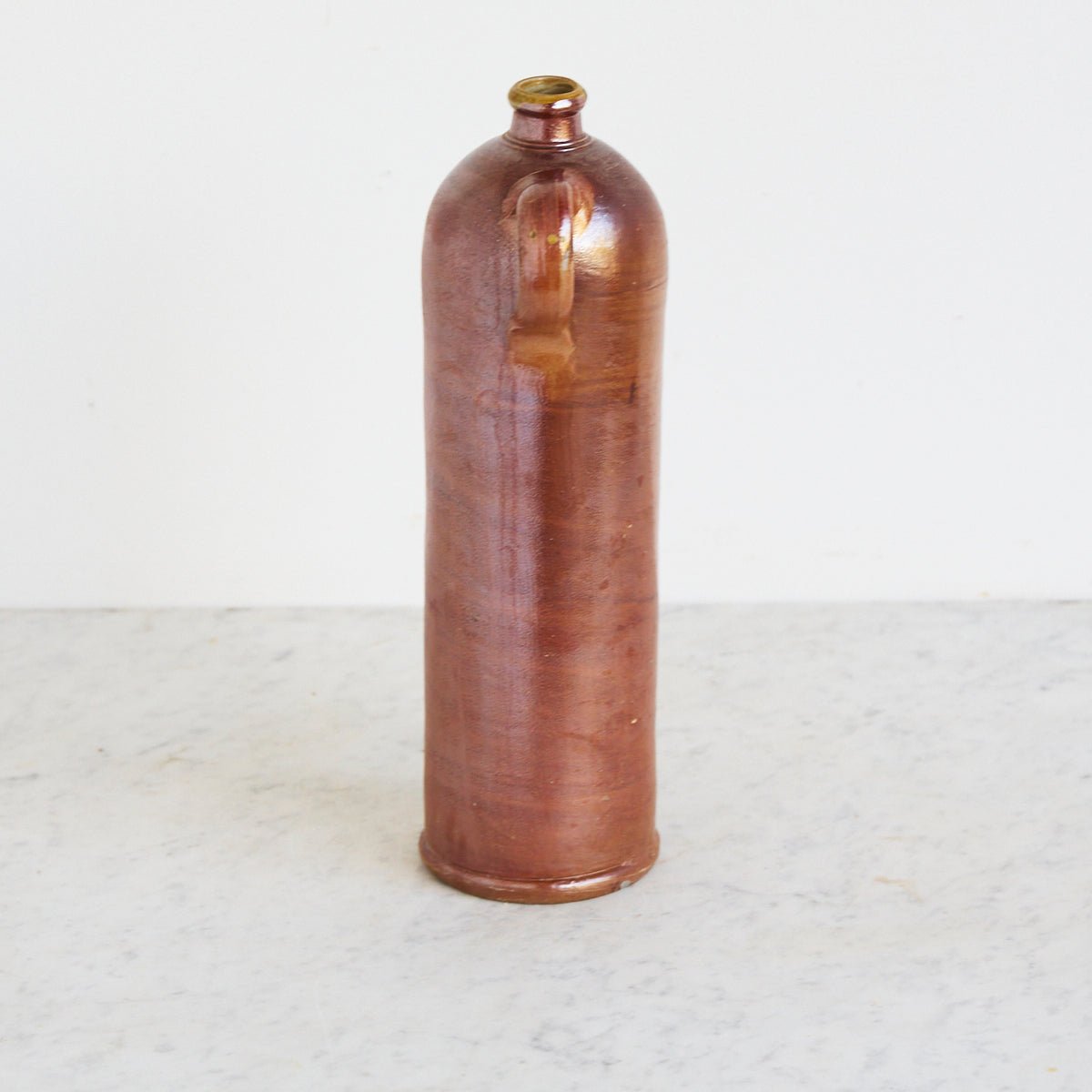 Vintage Stoneware Bottle | Brown - elsie green - the french kitchen