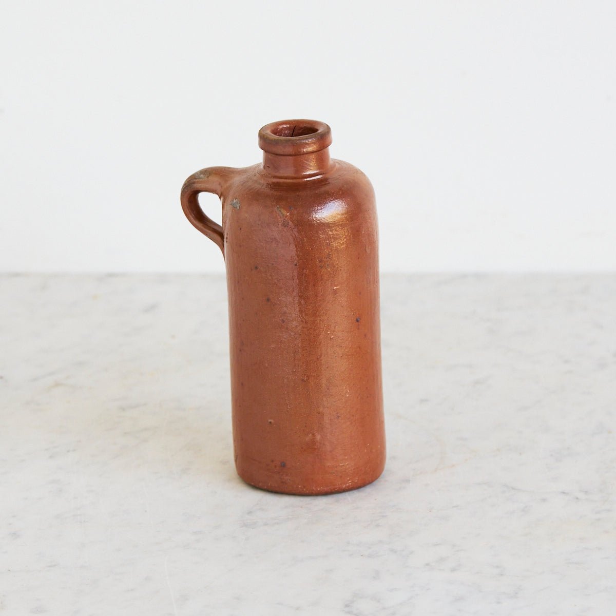 Vintage Stoneware Bottle | Brown - elsie green - the french kitchen